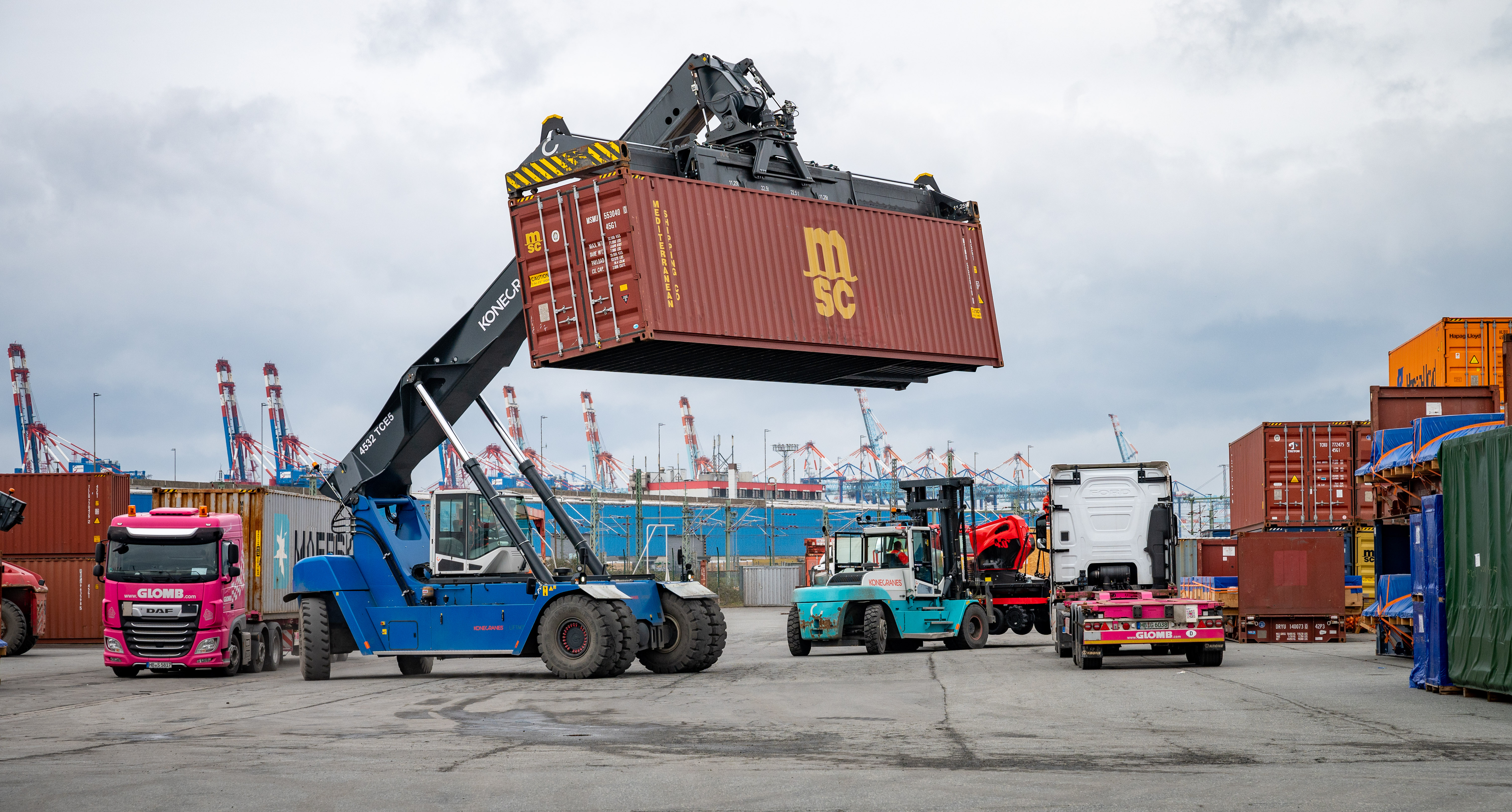 Bild vom Hafen