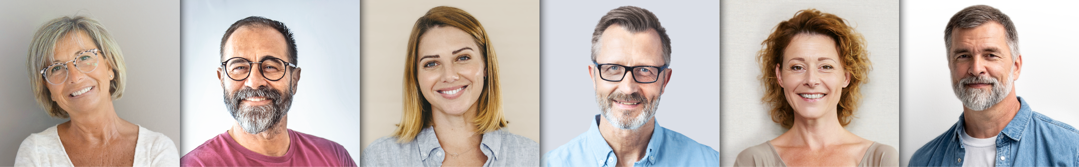 Abbildung mehrere Gesichter