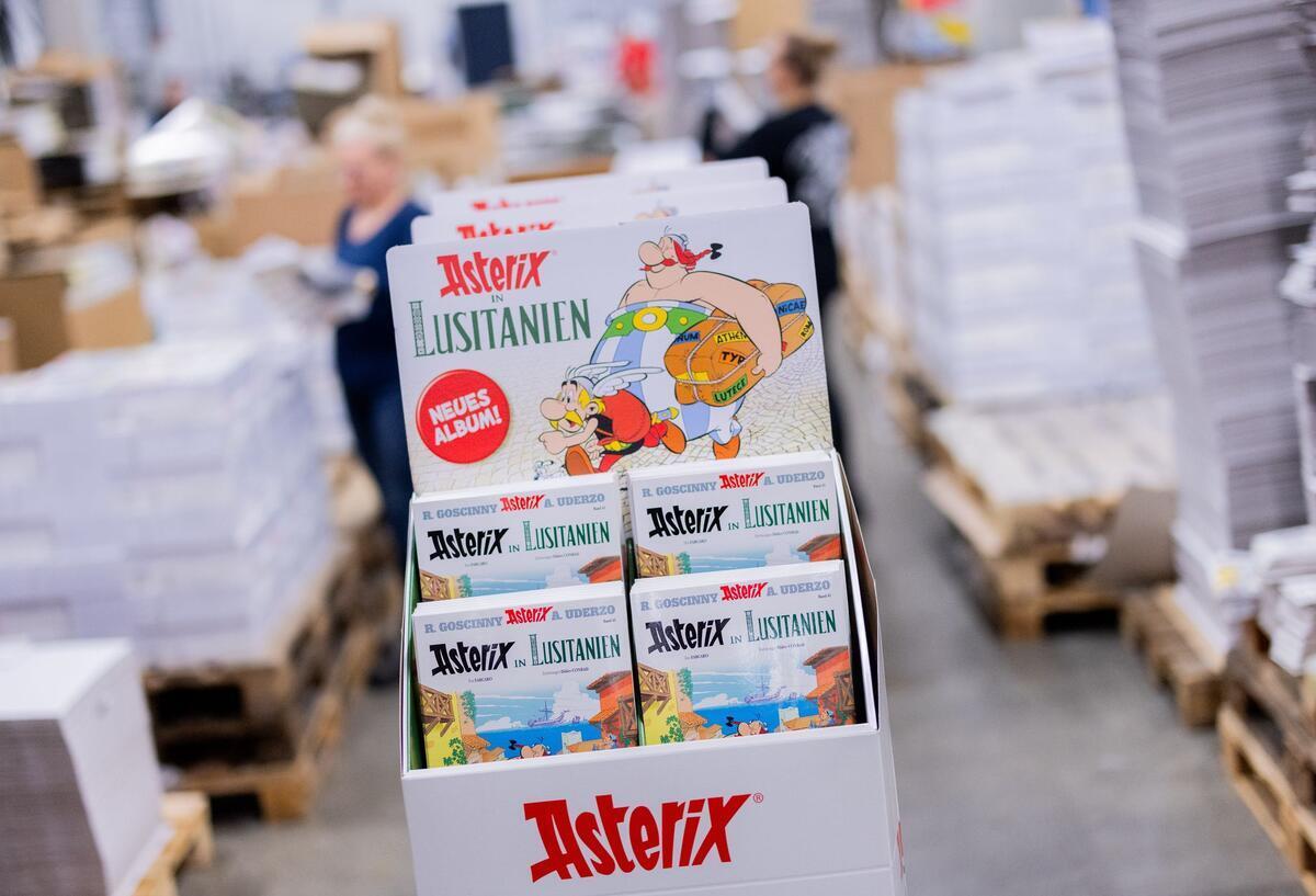 So hat man Obelix noch nie gesehen: „Asterix in Lusitanien“  „Asterix in Lusitanien“ ist jetzt herausgekommen.