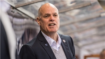  Bill Stewart, Trainer der Kassel Huskies.