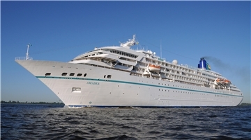  Das Kreuzfahrtschiff "Amadea" ist bekannt als das ZDF-Traumschiff.