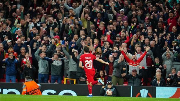  Diogo Jotas Nummer 20 wird in Liverpool verewigt.