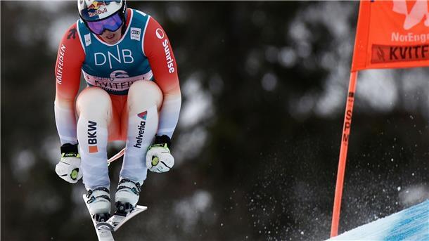 Entscheidung vertagt: von Allmen gewinnt zweite Abfahrt Franjo von Allmen gewinnt in Kvitfjell.