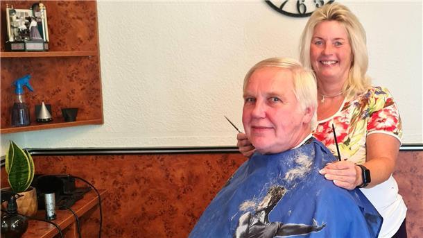  Matina Söhl schneidet seit 30 Jahren vielen Kunden die Haare.