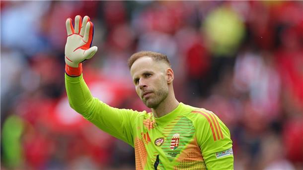  Ungarns Torhüter Peter Gulacsi beendet seine Karriere in der Nationalmannschaft.