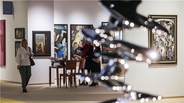 Richter, Baselitz und Newcomer – Art Cologne beginnt 167 Galerien aus 25 Ländern stellen bis zum Sonntag in Köln aus.