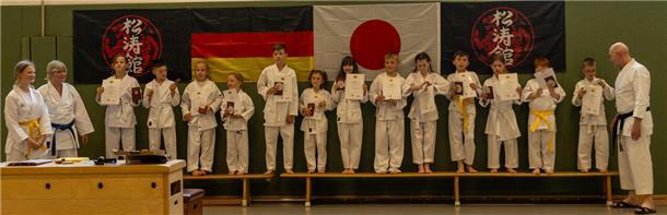 Karateka vom TSV Drangstedt