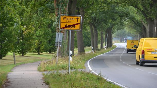 Straße nach Wistedt