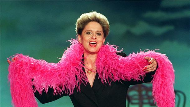 1993 präsentierte Dagmar Frederic die MDR-Fernsehrevue „Meine Show“. (Archivbild)