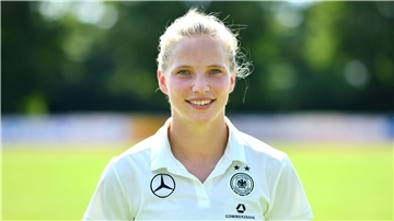 2017 spielte Tabea Kemme noch in der Deutschen Nationalmannschaft.