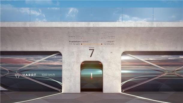 Verkehr durch die Röhre: Startschuss für den Hyperloop 2030, so schätzen die Hyperloop-Macher, wird es die erste echte Strecke auch für Menschen geben.