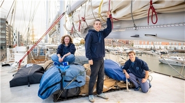 38 Jugendliche stechen bald in See.