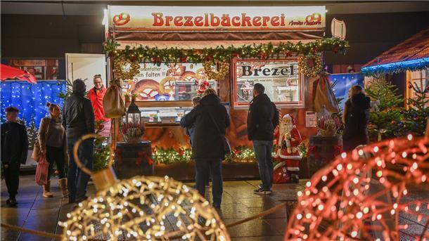 Ab Dienstag gilt auf dem Weihnachtsmarkt die 3-G-Regel.