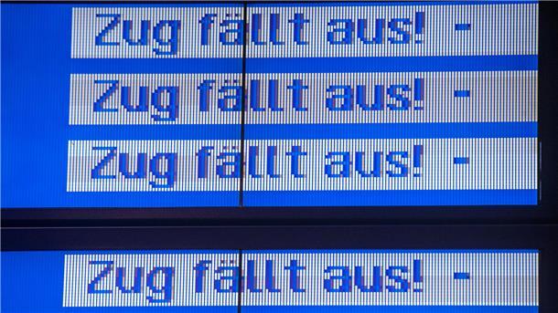 Zug fällt aus