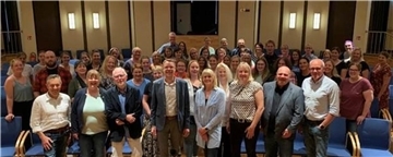 Abschluss der gemeinsamen Feierstunde zur Rezertifizierung der Kindertagesstätten der Gemeinden Elsdorf, Gyhum und Heeslingen sowie der Stadt Zeven.