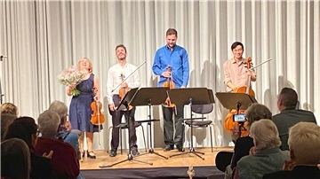 Abschluss-Kammerkonzert mit Werken ausgewanderter Komponisten am Deutschen Auswandererhaus: Begeisterter Beifall für das Streicher-Ensemble des Philharmonischen Orchesters mit Alla Pescova, Angel Oter Astillero, Raphael Tietz und Jihaing Lee
