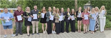 Absolventen der Fachschule Sozialpädagogik an den BBS Bremervörde.