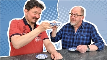 „Abwarten und Tee trinken“ denken sich Detlef Glückselig und Jens Schönig nach einer erfolglosen Abnehm-Woche.