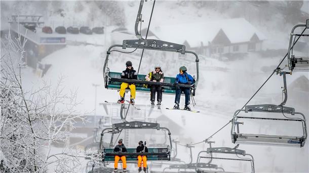 Aktuell sorgt der Wintereinbruch für gute Schneelagen.