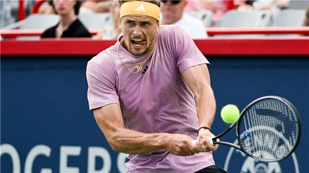 Alexander Zverev führte im ersten Satz, verlor ihn gegen Sebastian Korda aber dennoch.