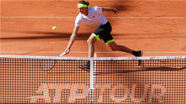 Alexander Zverev hatte eine turbulente Anreise nach Paris.