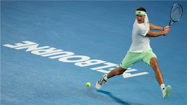 Alexander Zverev schied im Vorjahr bei den Australian Open im Halbfinale aus.
