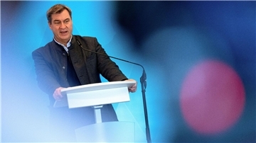 „Alle, die sich da Sorgen machen: Man muss sich keine Sorgen machen“: Markus Söder.