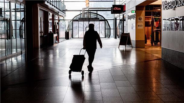 Alles dicht: Geschäfte in der Innenstadt. Die Corona-Krise hat dem stationären Handel zugesetzt.