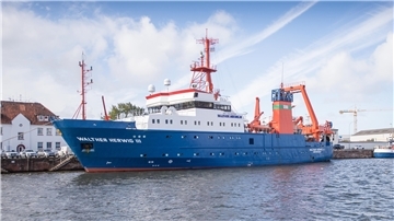 Am 23. November soll die „Walther Herwig III“ wieder beim Institutsgebäude im Bremerhavener Fischereihafen festmachen. Derzeit ist sie auf großer Grönland-Reise.