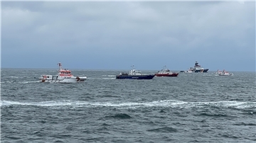 Die "Polesie" in Cuxhaven