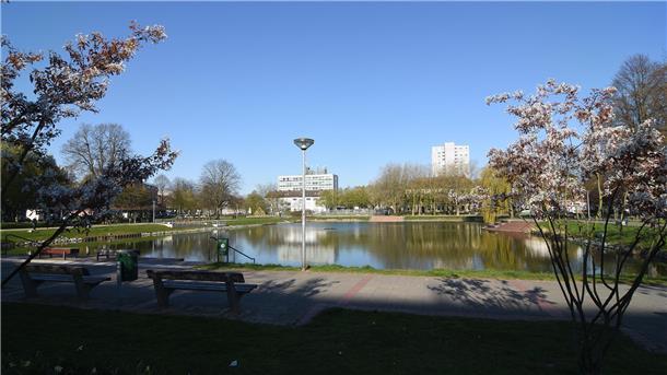 Blick auf den Holzhafen Geestemünde