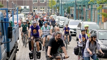 Fahrrad-Demo