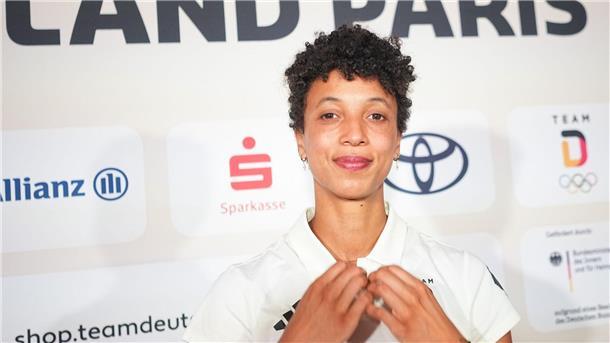 Am Tag nach dem Wettkampf ging es ihr wieder besser: Malaika Mihambo.