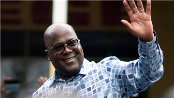 Amtsinhaber Félix Tshisekedi ist nach dem vorläufigen Ergebnis klarer Sieger der Präsidentenwahl.