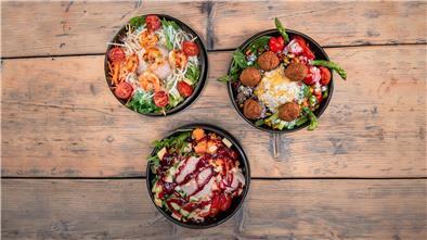 Das Bild zeigt drei Bowls.