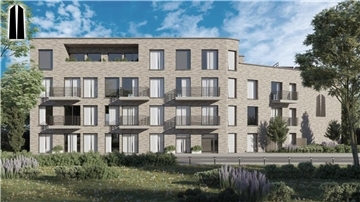 An der Ecke Neue Straße/Ritterstraße will das Ingenieurbüro GZ aus Henstedt-Ulzburg das Projekt "BvOne" umsetzen und 24 Sozialwohnungen schaffen. Geplant ist ein viergeschossiges Gebäude mit bodentiefen Fenstern und heller Klinkerfassade.
