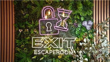 Eingang des neuen Escaperooms