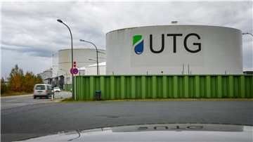 An der Steubenstraße in der Nähe zum Kreuzfahrtterminal betreibt die UTG eines ihrer fünf Tanklager.