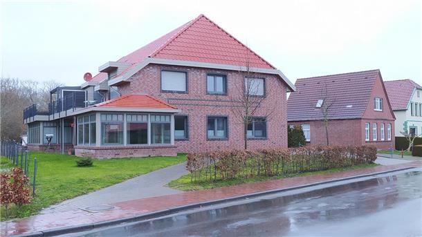 An der Strandallee in Burhave liegt die frühere Seniorentagespflegestätte, die jetzt zu einer Kita umgebaut wird.