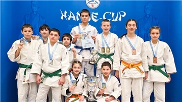 Judokas der Judoschule Kano