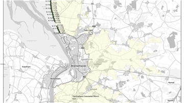 An mehreren Abschnitten der Hauptdeiche an der Weser finden derzeit Untersuchungen des Kleibodens statt.