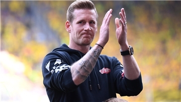 André Hahn bei seiner Verabschiedung in Augsburg im Mai.
