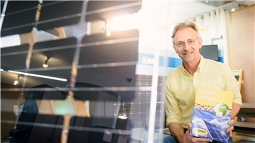 Andreas Bruske weiß um die Vorzüge der Sonne.