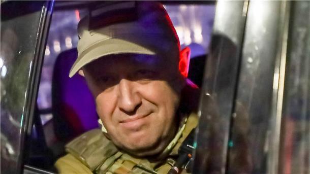Angeblich in Belarus eingetroffen: der russische Söldnerchef Jewgeni Prigoschin.