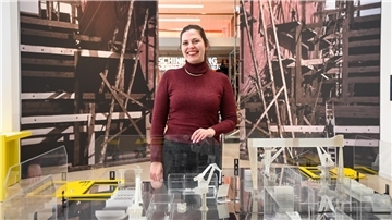 Anja Binkofski arbeitet im Schifffahrtsmuseum Bremerhaven.