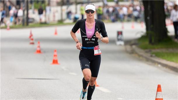 Anne Reischmann ging in der 13. Schwangerschaftswoche auf Hawaii an den Start.