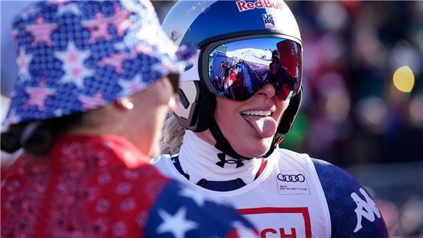 Ansage an die Konkurrenz: Mit Lindsey Vonn ist wieder zu rechnen.
