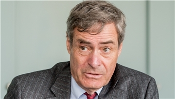 Arbeitgeberpräsident Ingo Kramer schöpft Hoffnung in der Krise.