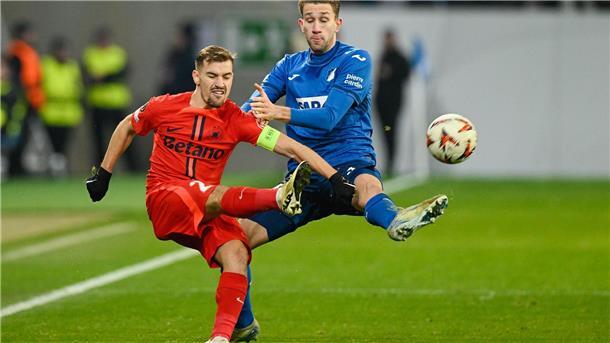 0:0 gegen Bukarest: Hoffenheim bangt ums Weiterkommen Arthur Chaves und Hoffenheim: wenig Durchkommen