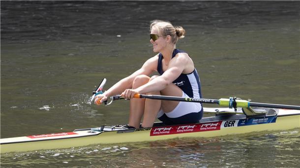 Olympiasieger Zeidler zieht ins Ruder-Finale ein Auch Alexandra Föster ist ins WM-Finale eingezogen. (Archivbild)